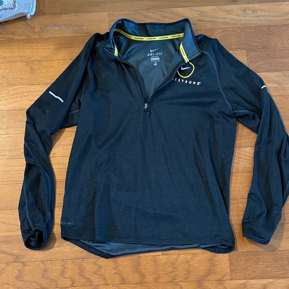 Nike Livestrong Merino wool quarter zip